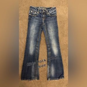 Girls Size 7 Rock and Roll Jeans